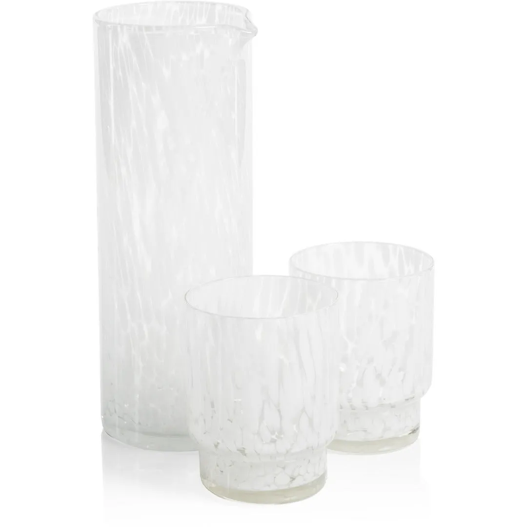 Andria Tortoise Glass Pitcher
