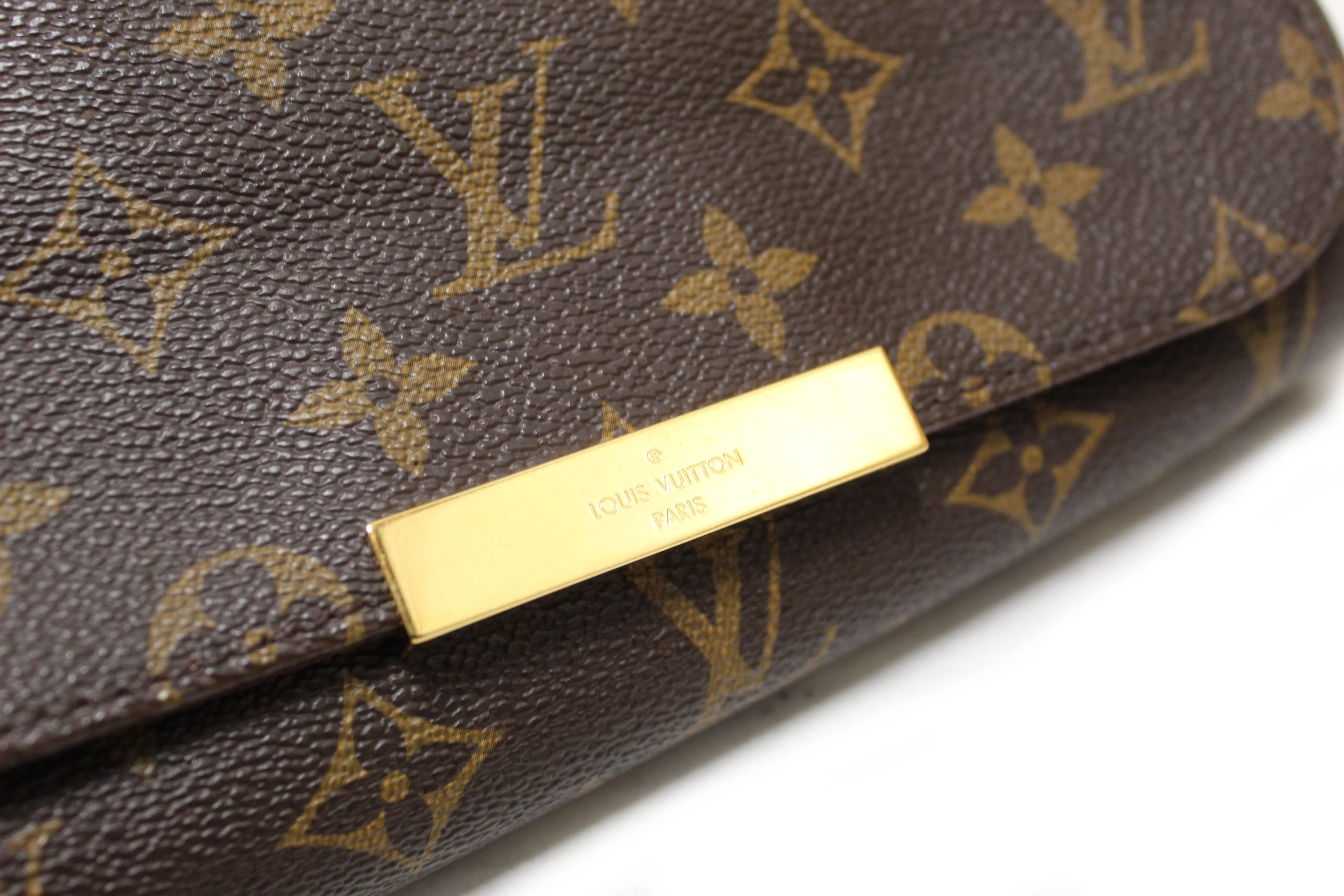 Authentic Louis Vuitton Monogram Canvas Favorite PM Messenger Bag