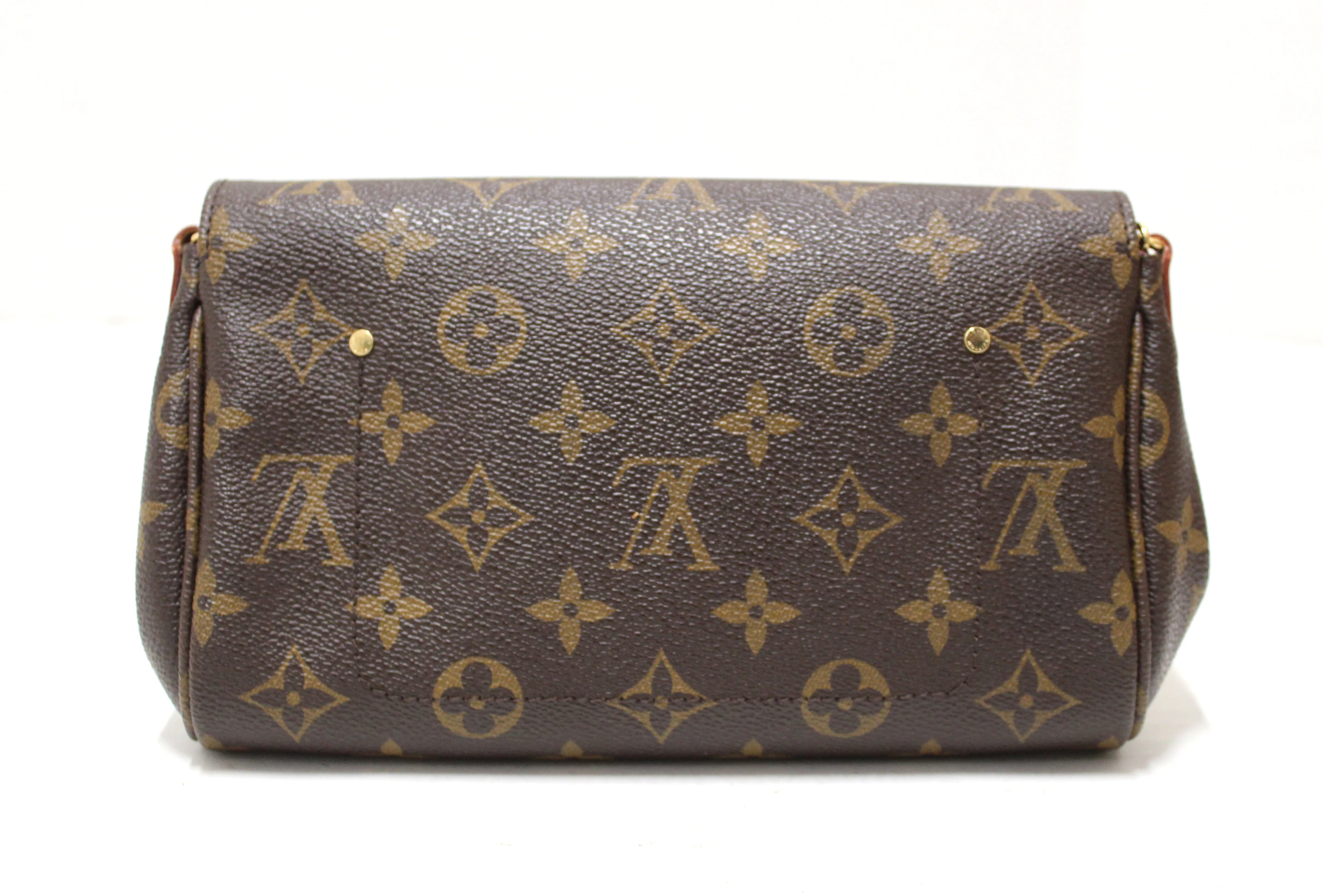 Authentic Louis Vuitton Monogram Canvas Favorite PM Messenger Bag