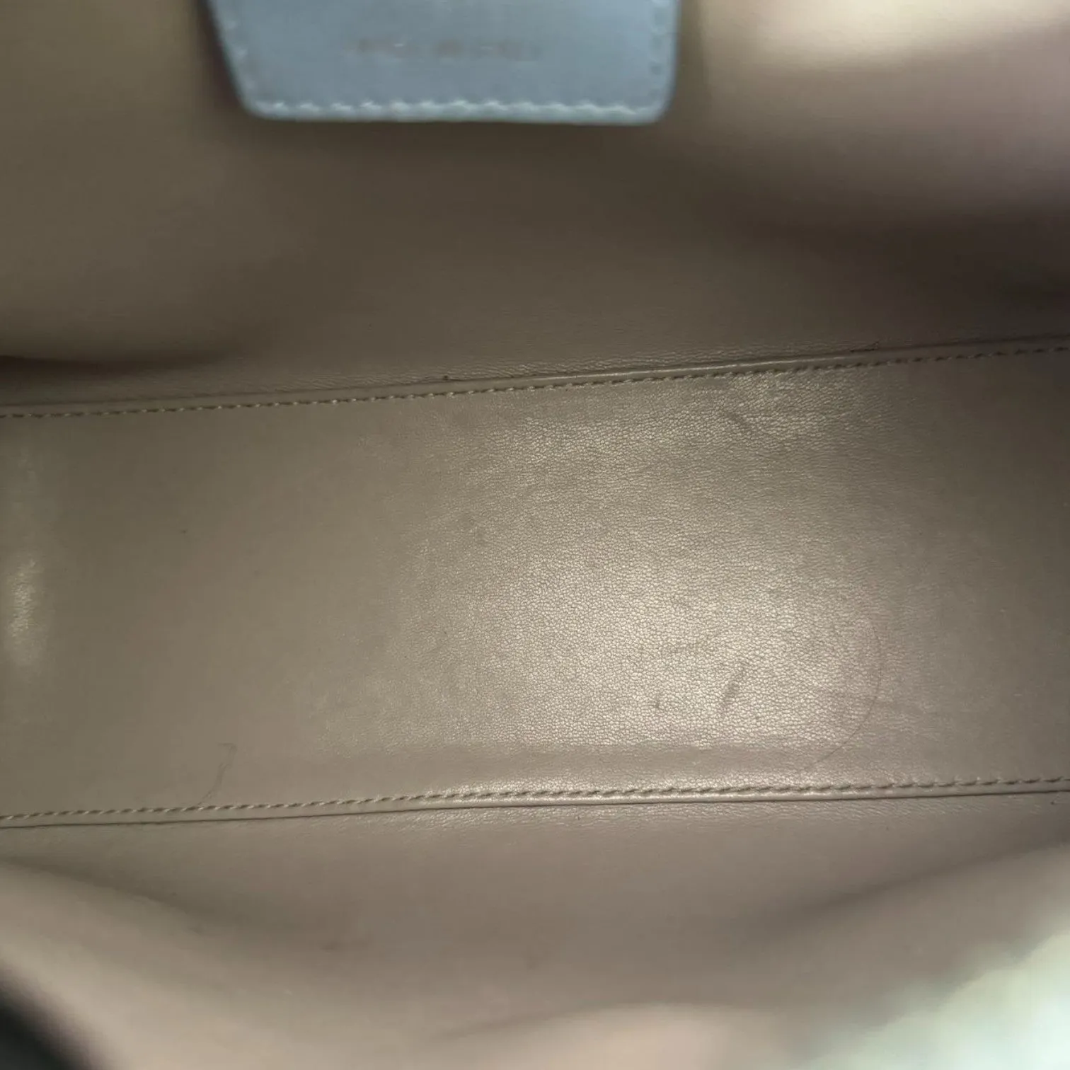 Bi-Color Lady Dior Medium Lambskin Blue Grey SHW