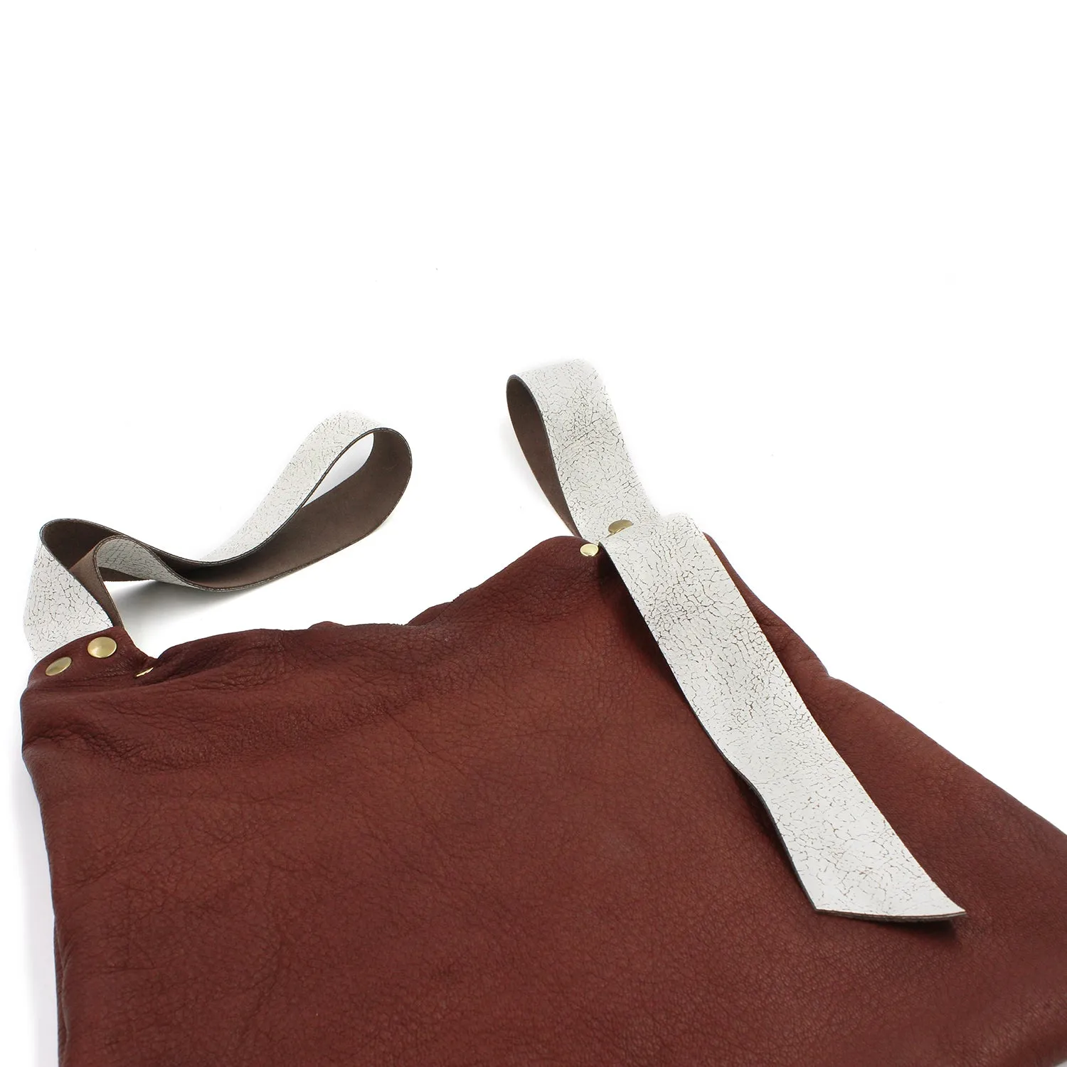 Brown Soft & Slouchy Leather Casual Handbag Wristlet