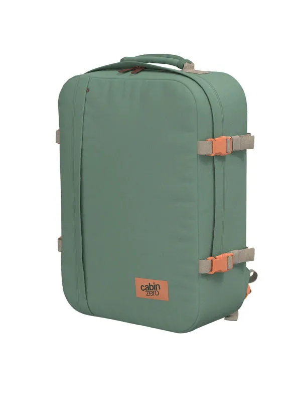 Cabinzero Classic Backpack 44L in Sage Forest Color