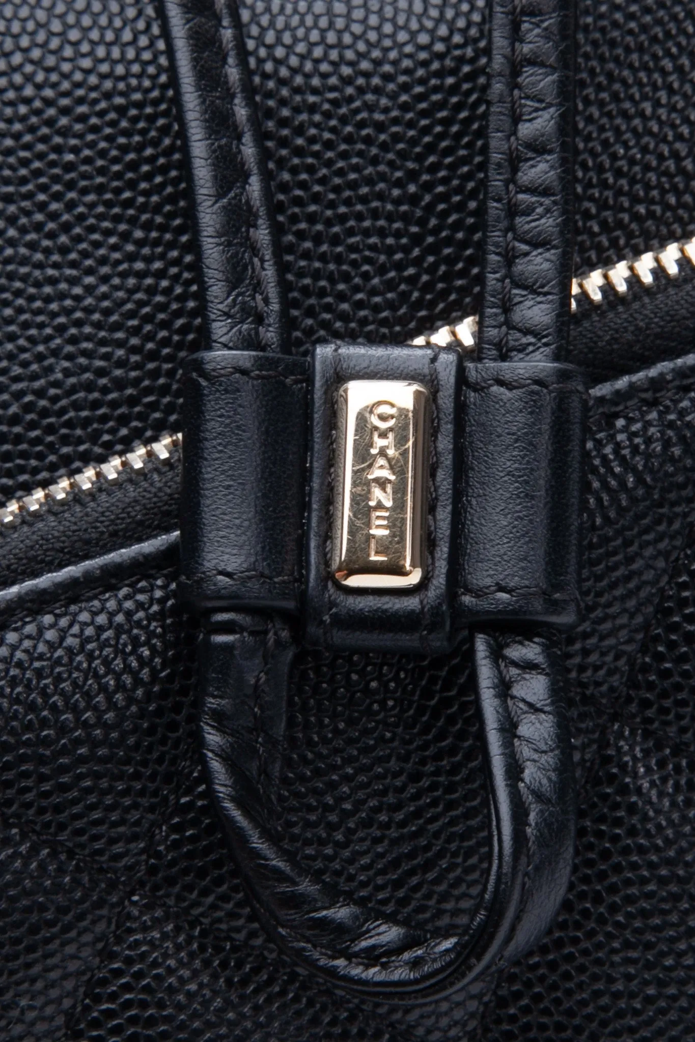 CHANEL Business Affinity Backpack Caviar Small Black