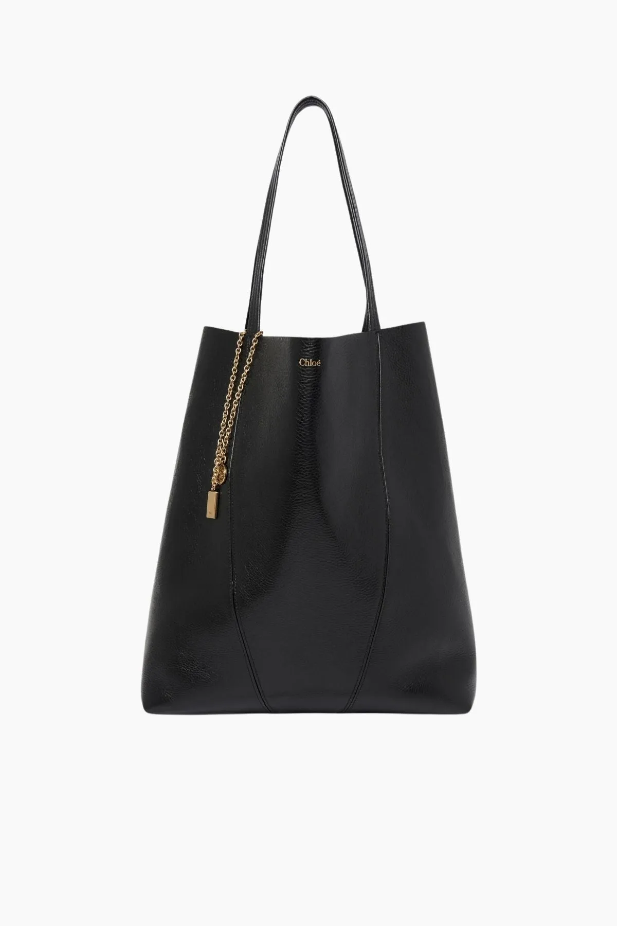 Chloé Large Spin Tote Bag - Black