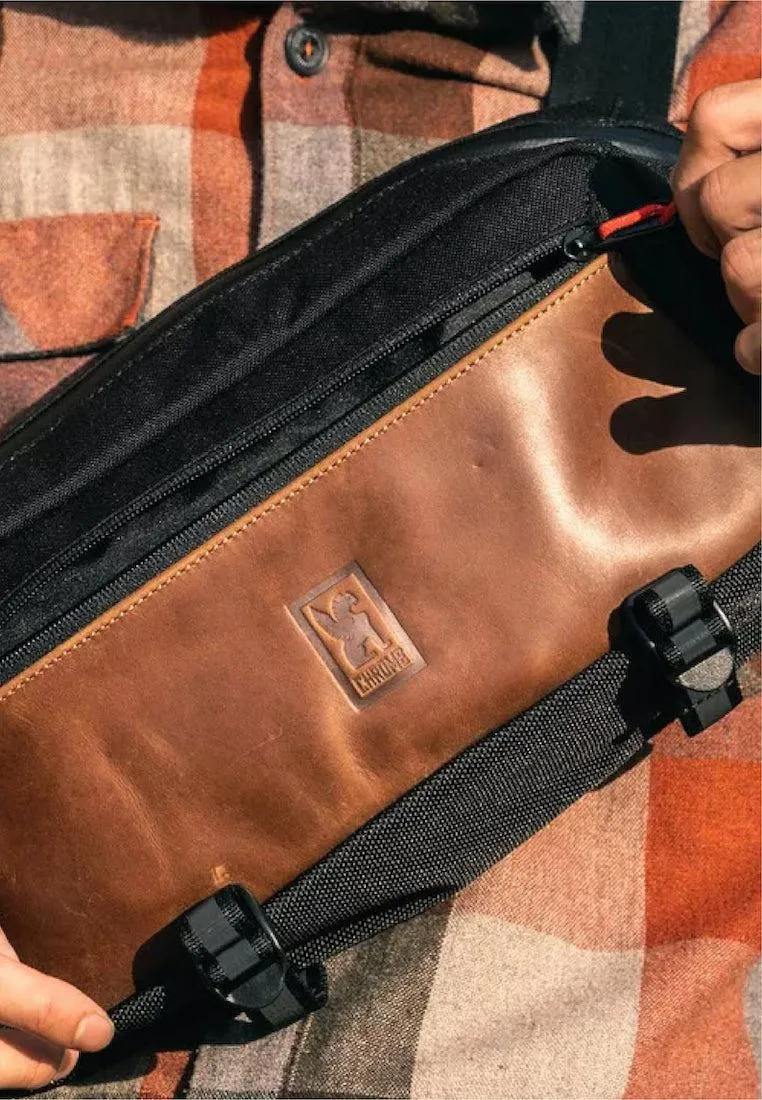 Chrome Industries Kadet Sling Leather Black