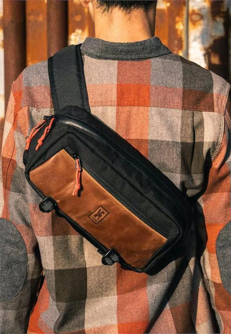 Chrome Industries Kadet Sling Leather Black