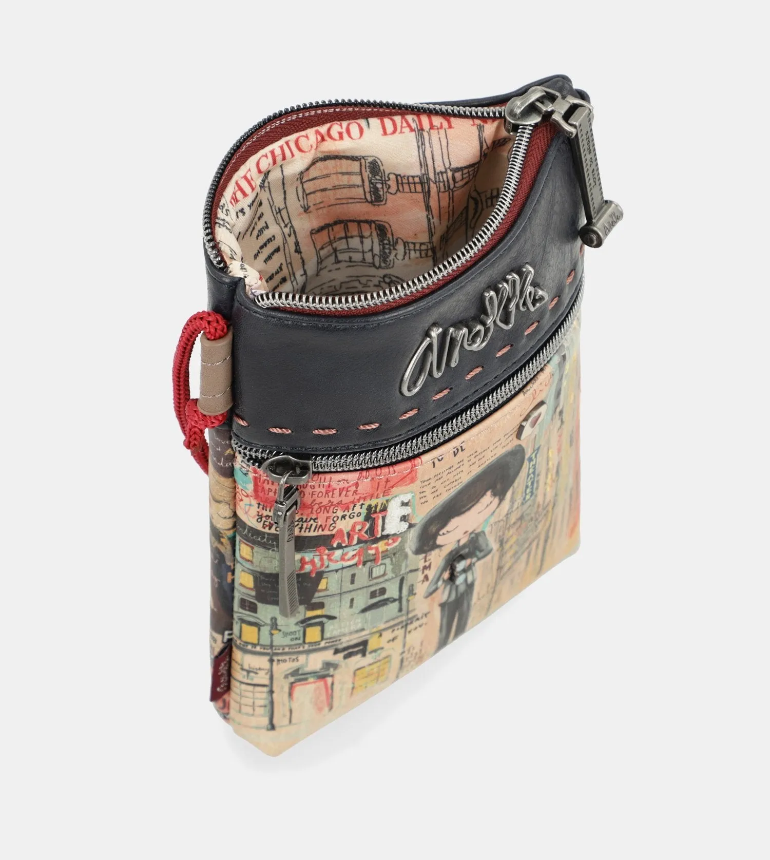 City Art mini crossbody bag