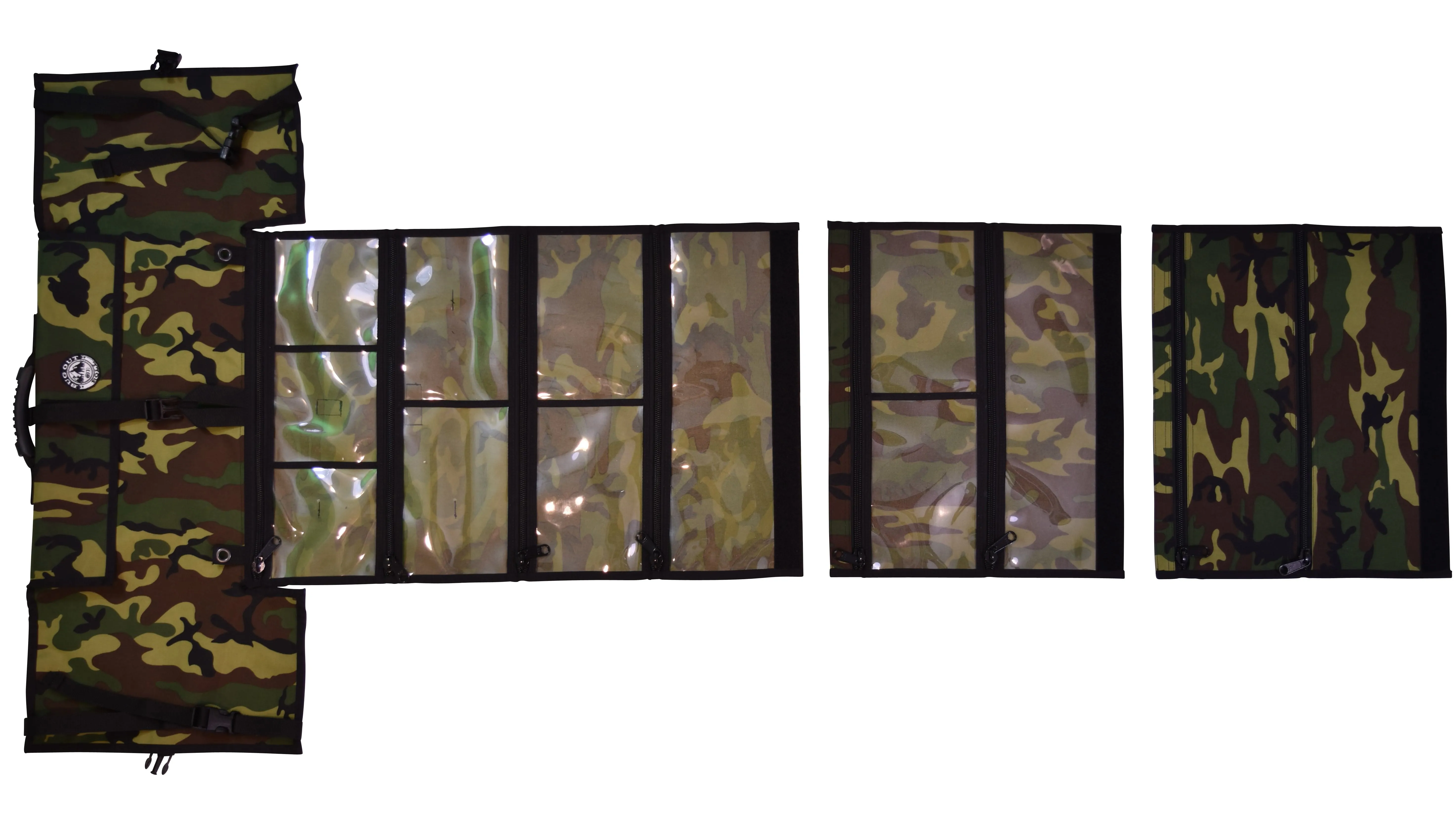 Complete FOREST CAMO roll includes 1 Main Section   1 Vinyl Mod   1 Cordura Mod