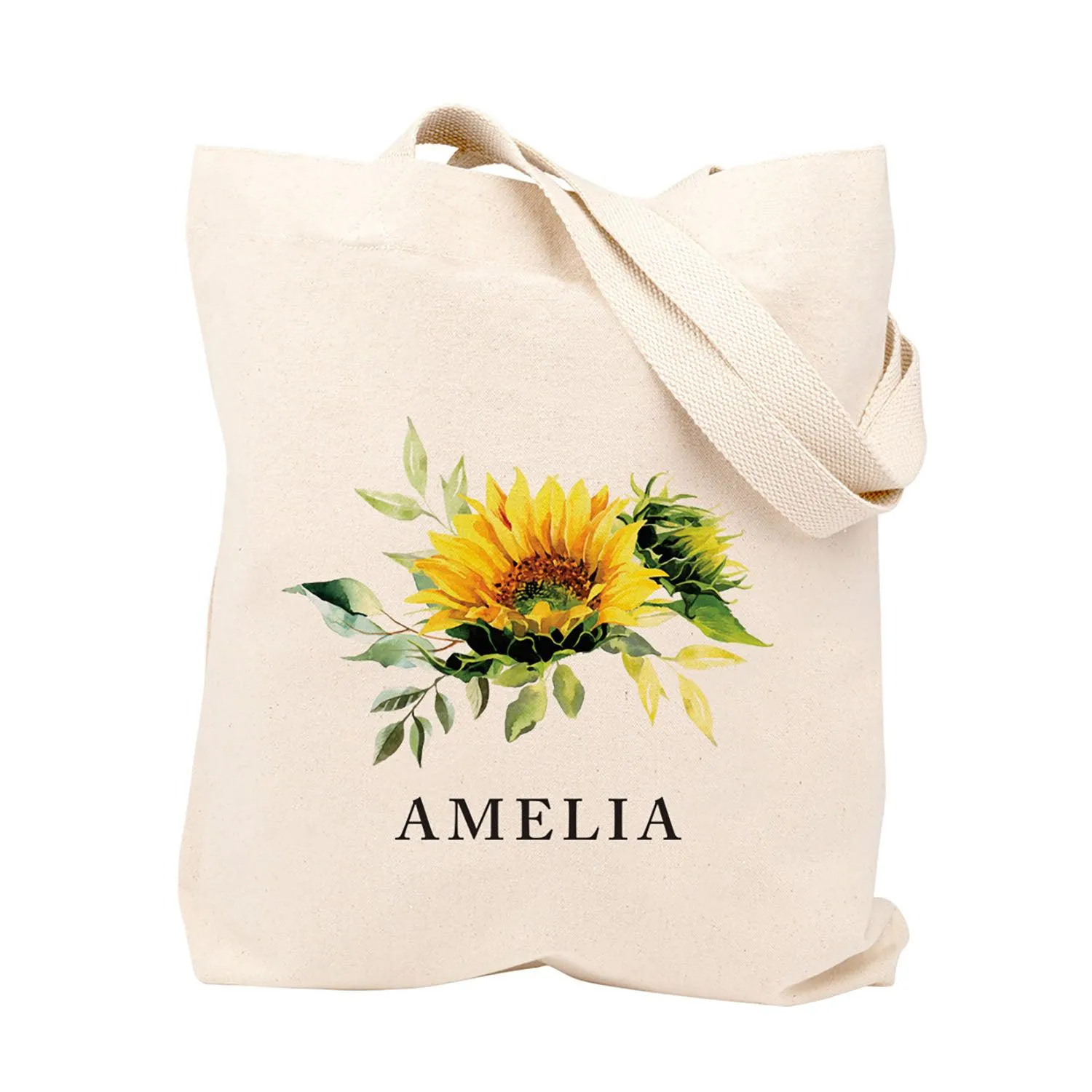 Custom Canvas Floral Tote Bags for Women - 23 Designs