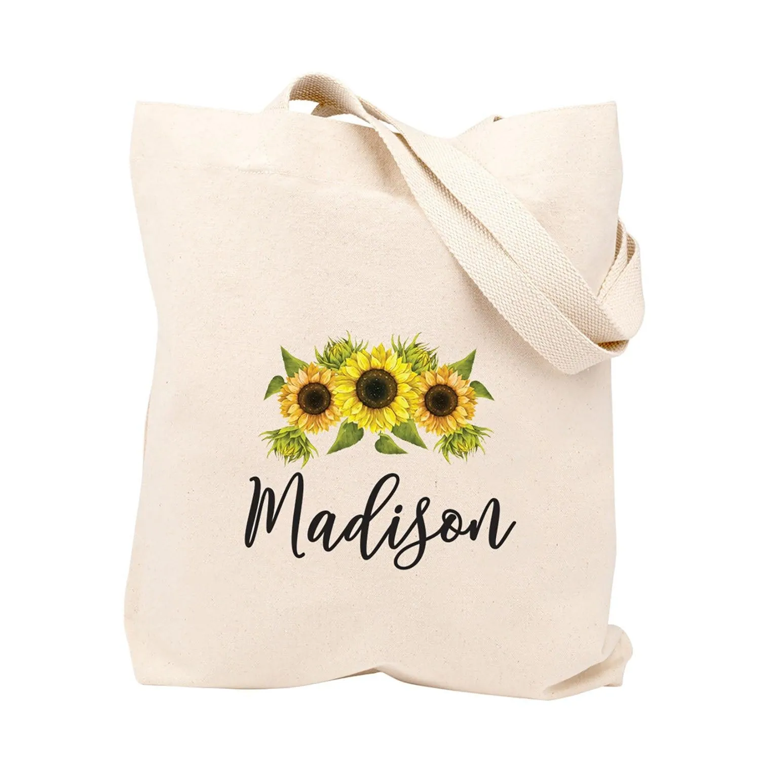 Custom Canvas Floral Tote Bags for Women - 23 Designs