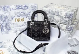 DR246 Mini Lady Dior Bag /  7 x 6 x 3 inches