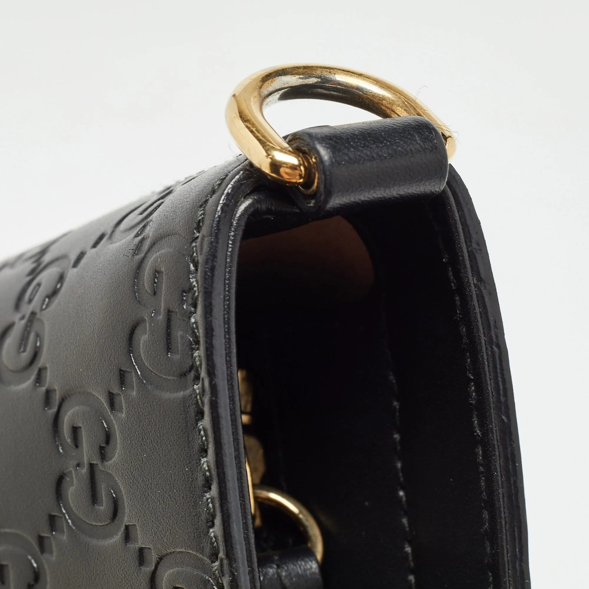 Gucci  Guccissima Leather Zip Tote