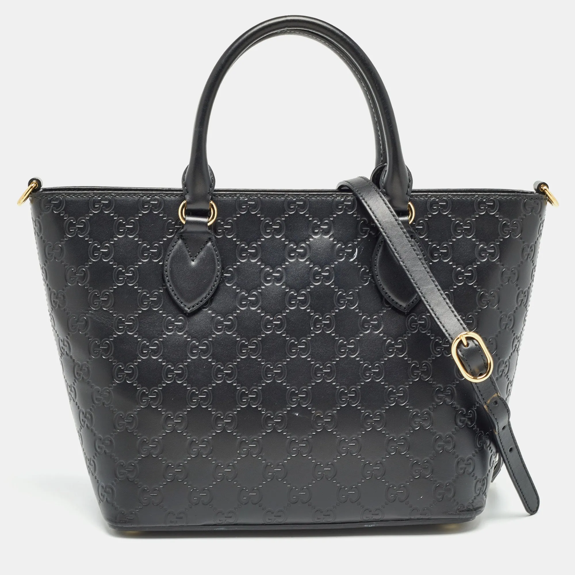 Gucci  Guccissima Leather Zip Tote