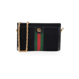 Gucci Ophidia Small Shoulder Bag Black Patent