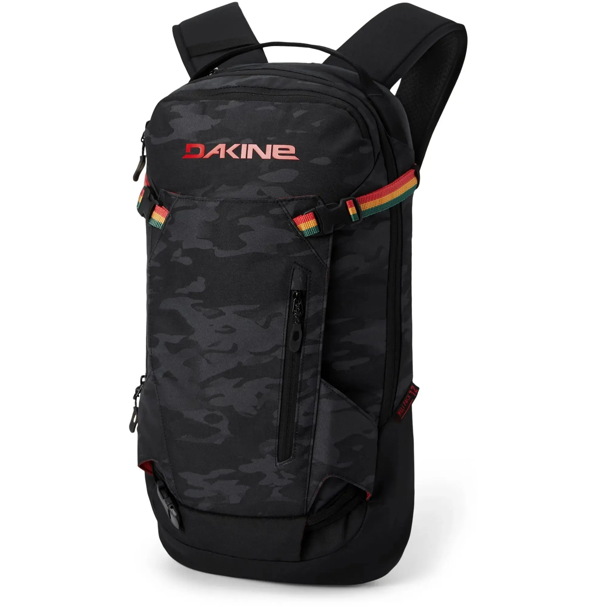Heli 12L Ski Backpack - Black Camo