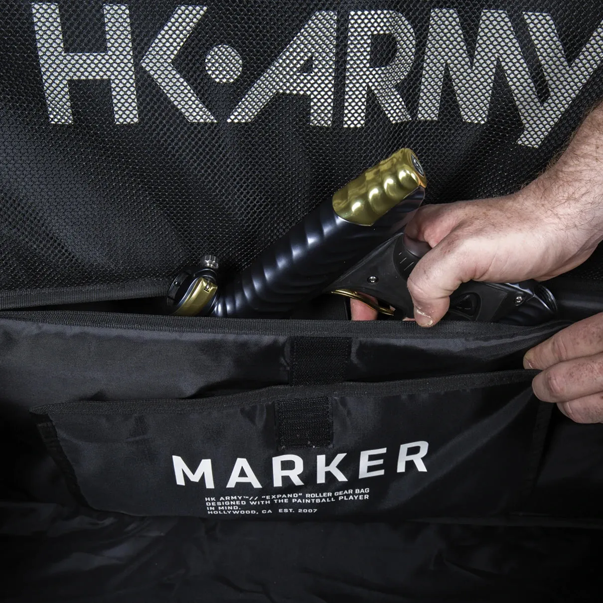 HK Army Expand Roller Gearbag - Shroud Forest