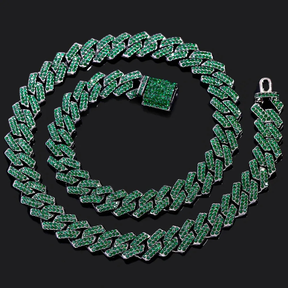 Iced Out Chains Cubans Chain Hip Hop Chain diamond chain