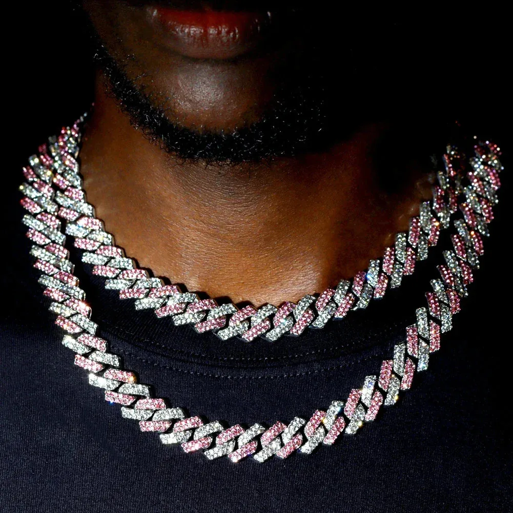 Iced Out Chains Cubans Chain Hip Hop Chain diamond chain