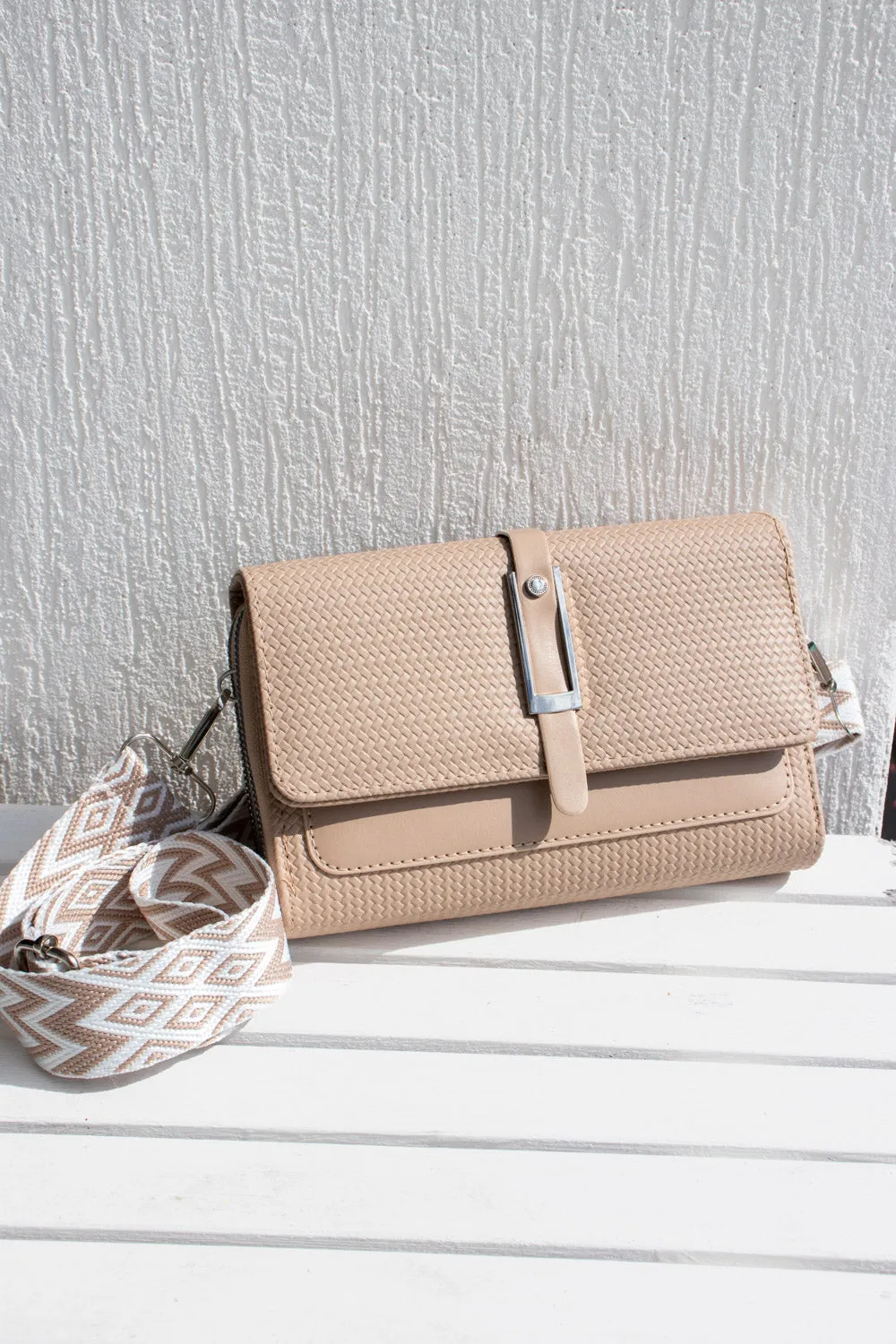 Lani Crossbody Bag in Sand