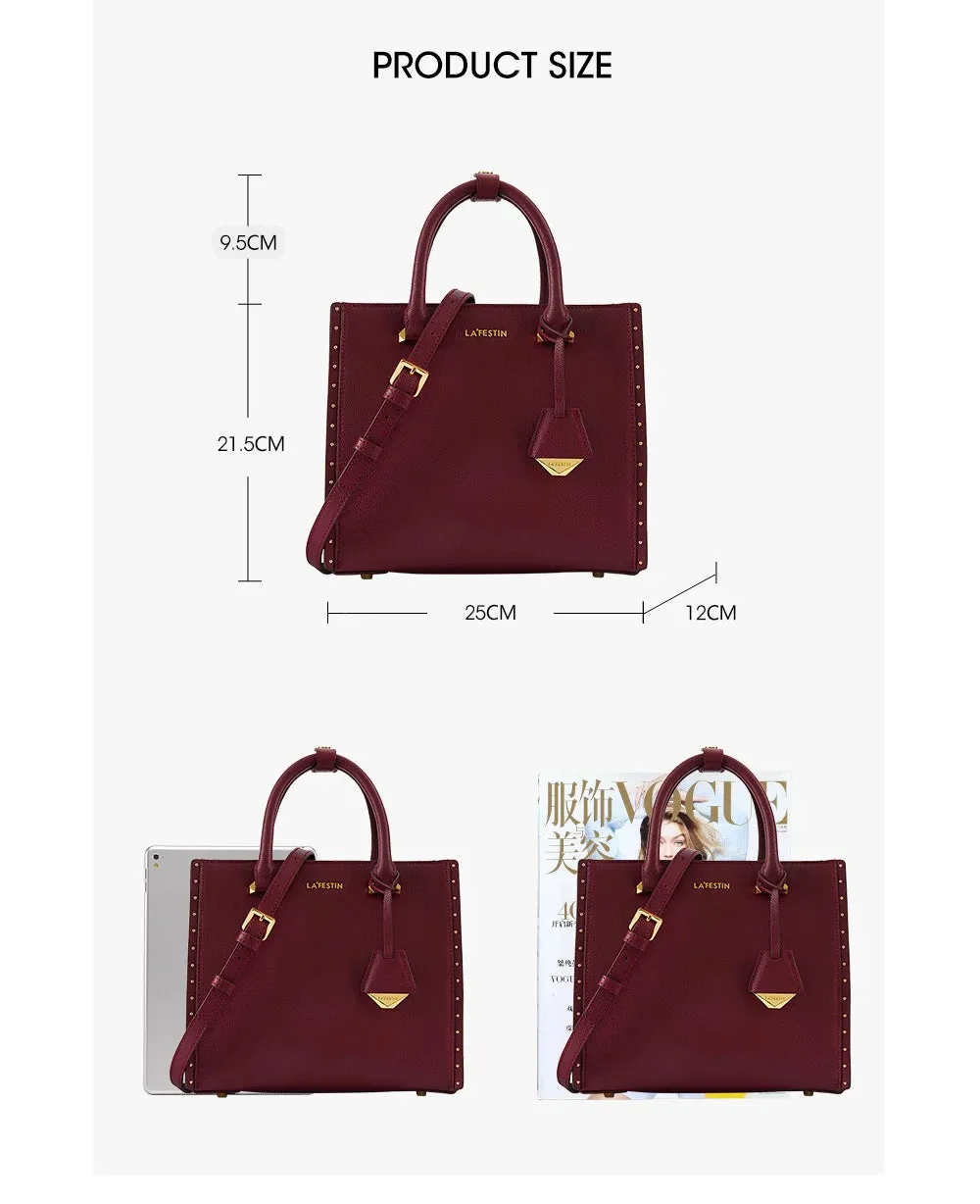 Leather Tote Bags Luxury Multifunctional -  Shoulder Crossbody