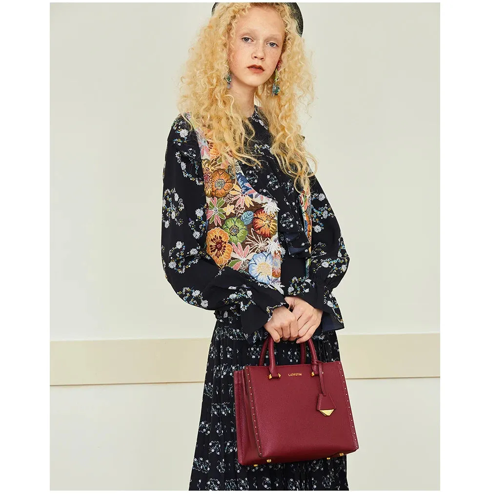 Leather Tote Bags Luxury Multifunctional -  Shoulder Crossbody