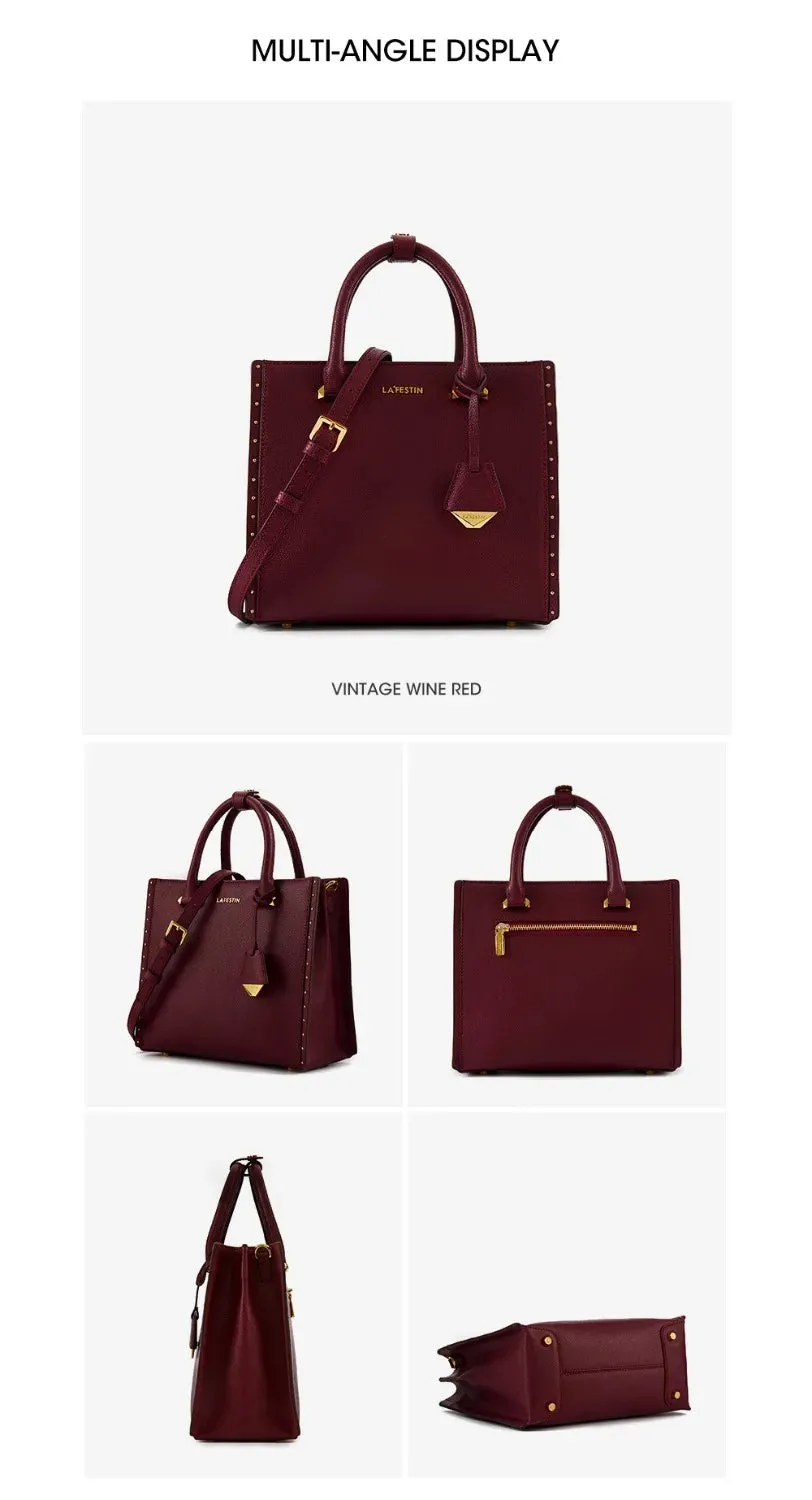 Leather Tote Bags Luxury Multifunctional -  Shoulder Crossbody