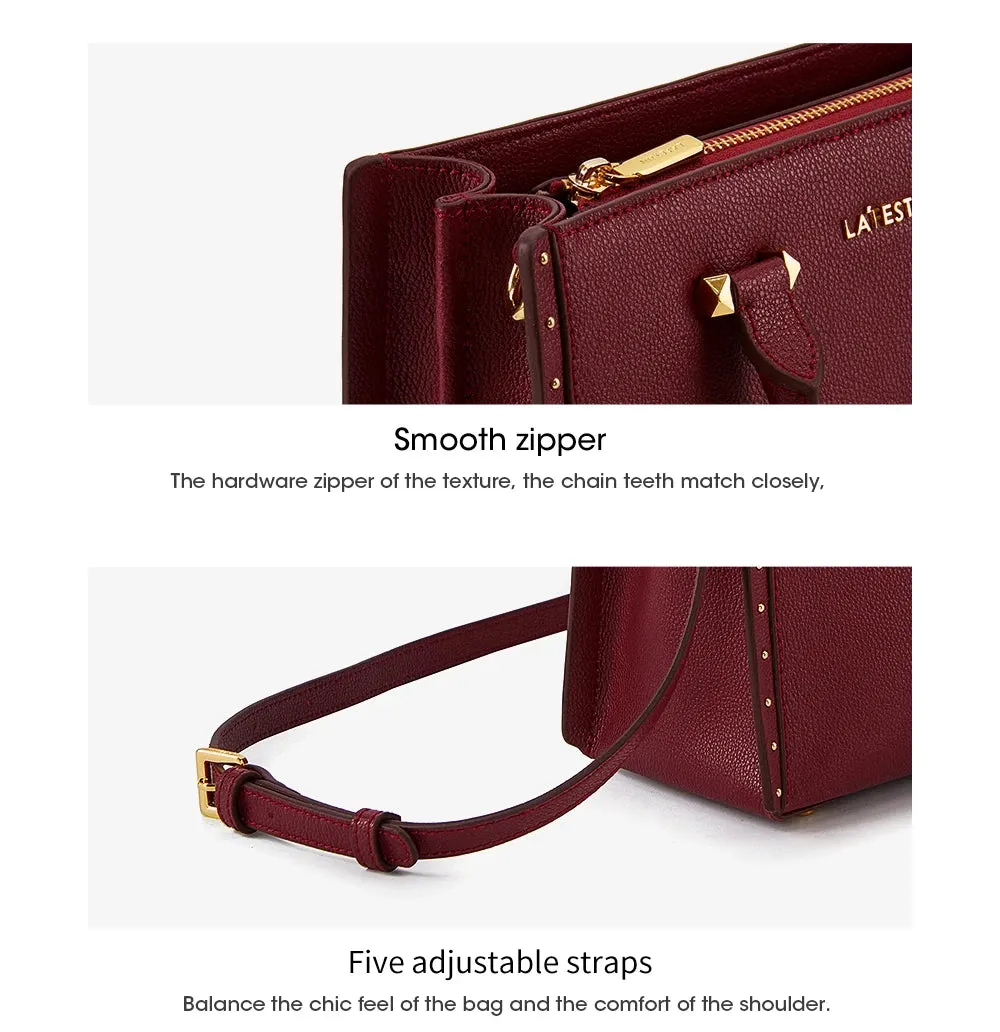 Leather Tote Bags Luxury Multifunctional -  Shoulder Crossbody