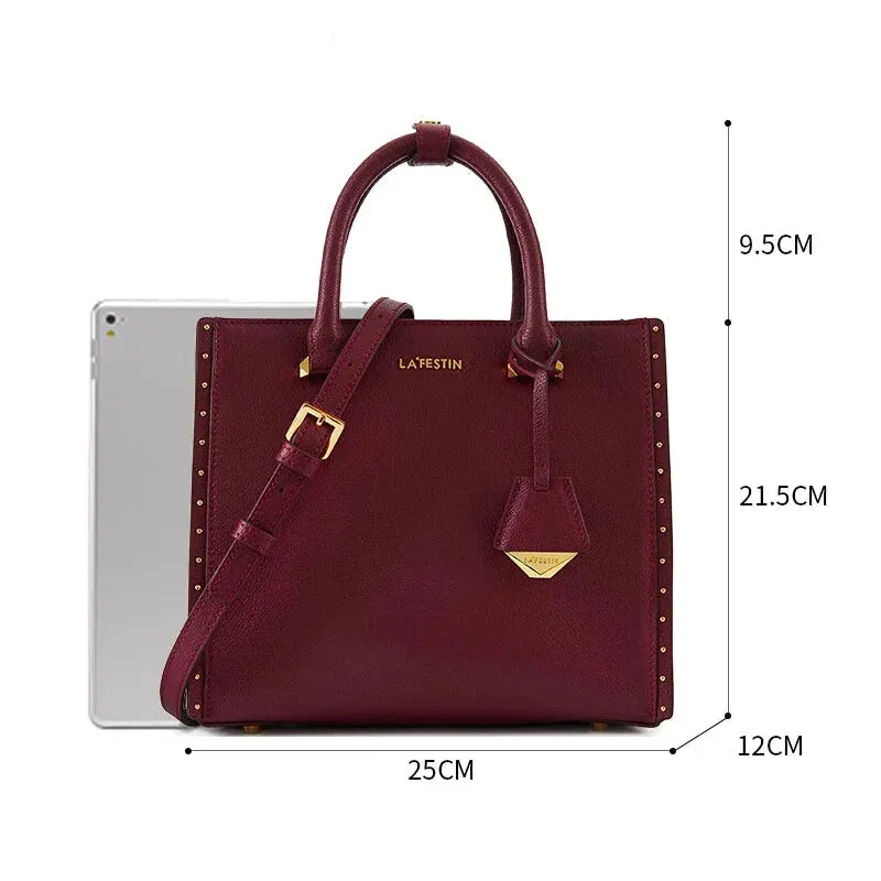 Leather Tote Bags Luxury Multifunctional -  Shoulder Crossbody