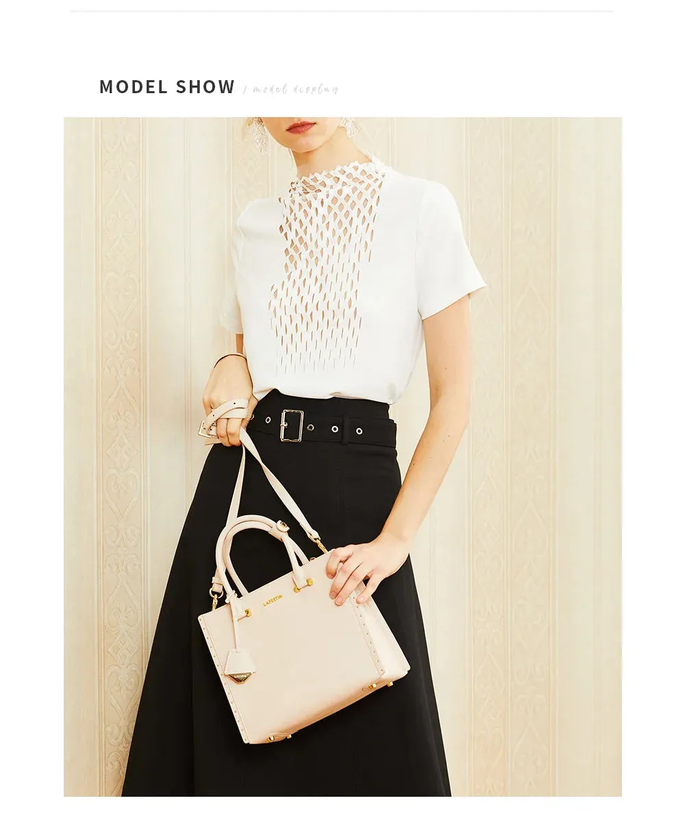 Leather Tote Bags Luxury Multifunctional -  Shoulder Crossbody