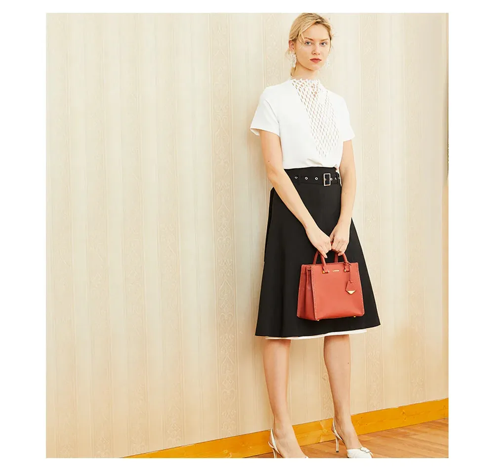 Leather Tote Bags Luxury Multifunctional -  Shoulder Crossbody
