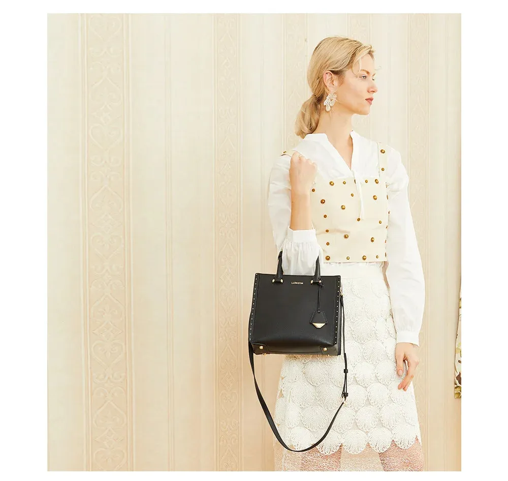 Leather Tote Bags Luxury Multifunctional -  Shoulder Crossbody
