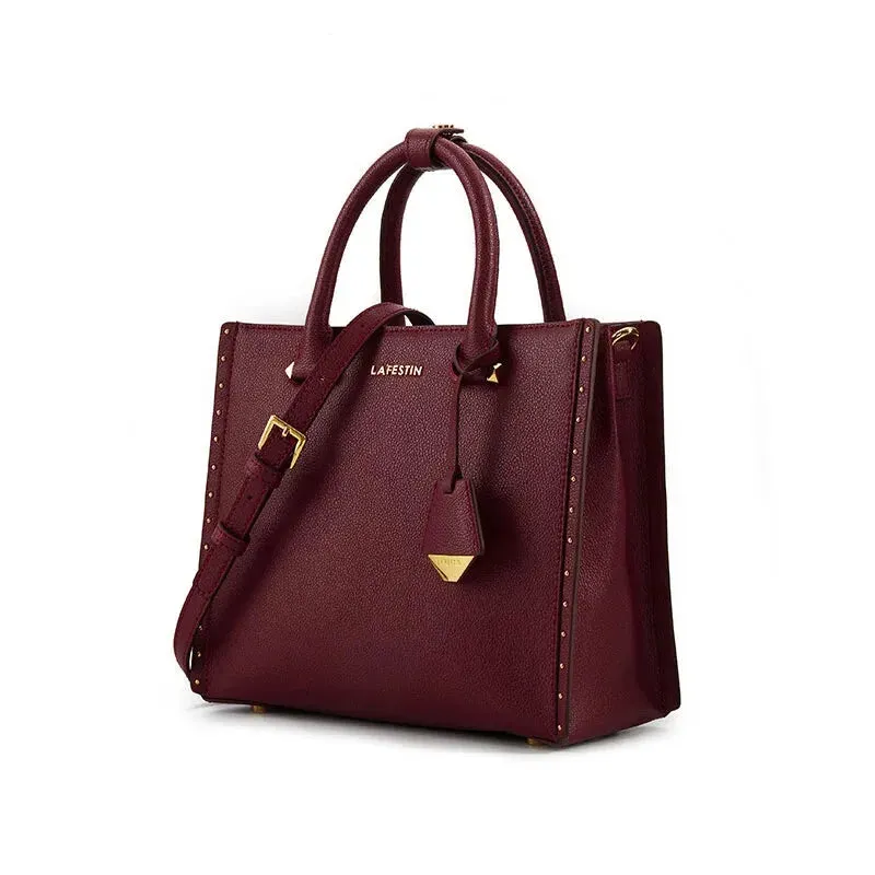 Leather Tote Bags Luxury Multifunctional -  Shoulder Crossbody