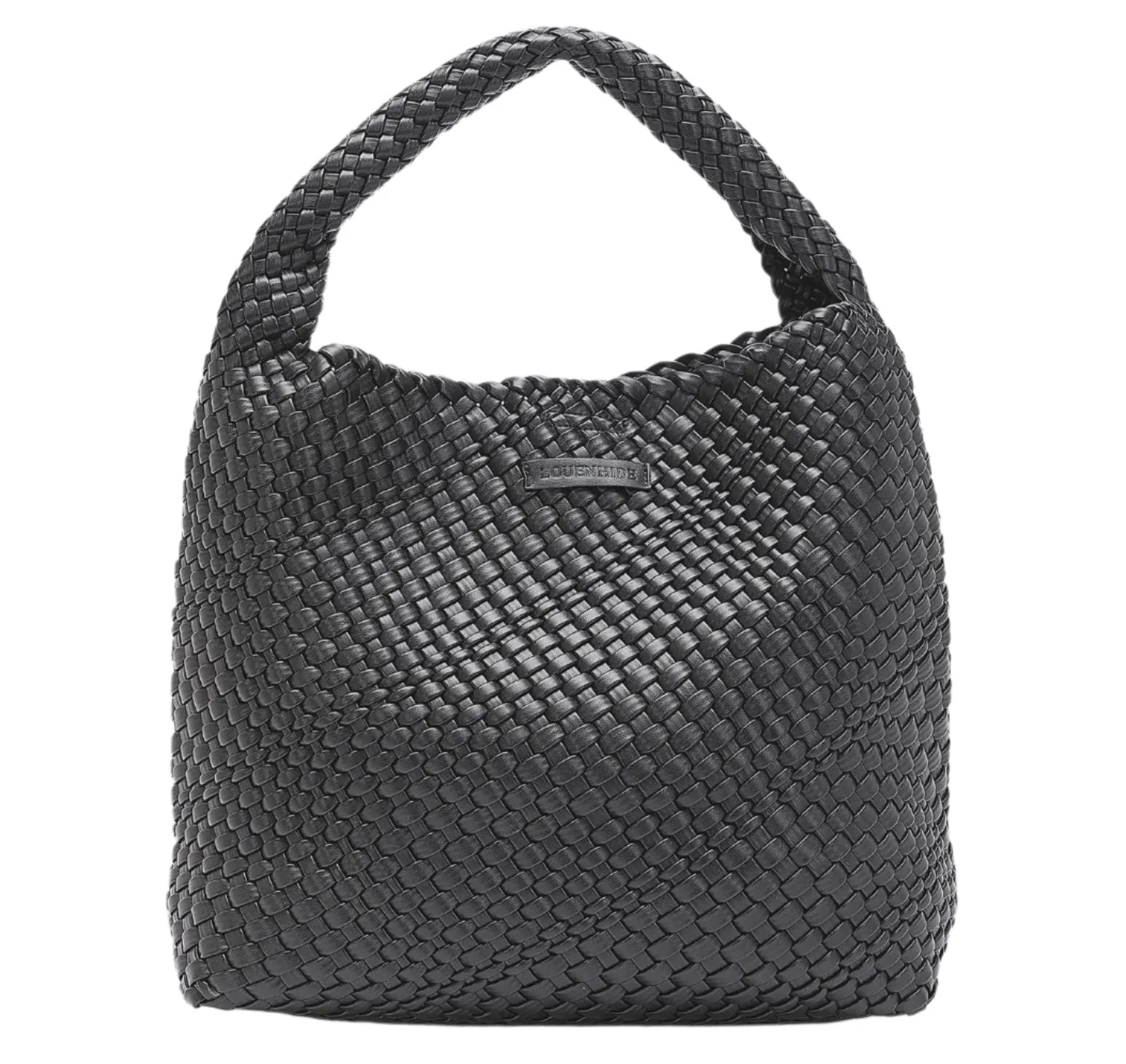 Louenhide Gabby Woven Shoulder Bag - Black