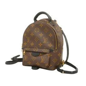 Louis Vuitton Palm Springs Mini  Canvas Backpack Bag ()