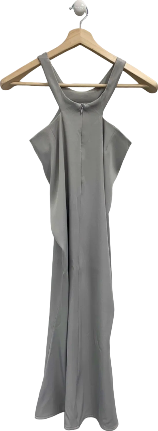 Musere Grey Sleeveless Midi Dress UK XS