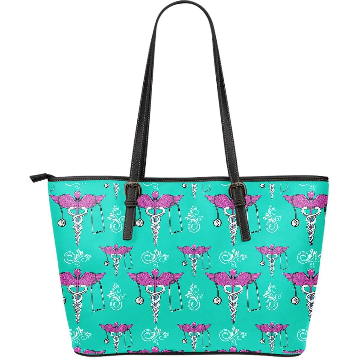 Nurse Wings Large Tote Bag