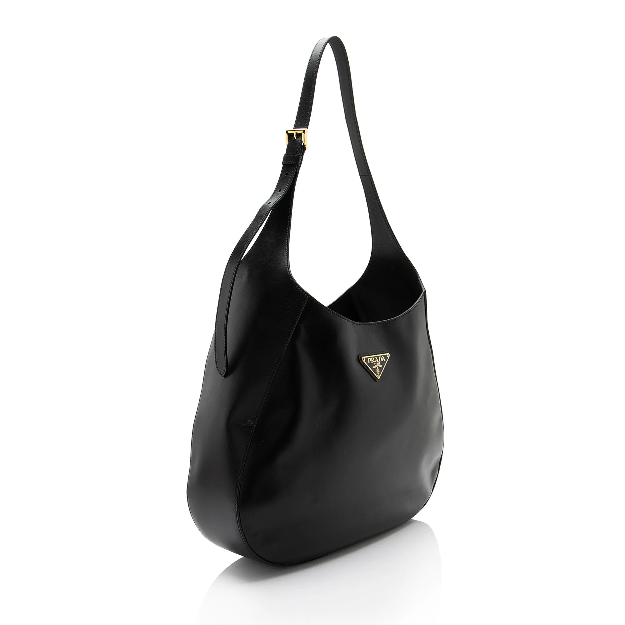 Prada Leather City Calf Hobo