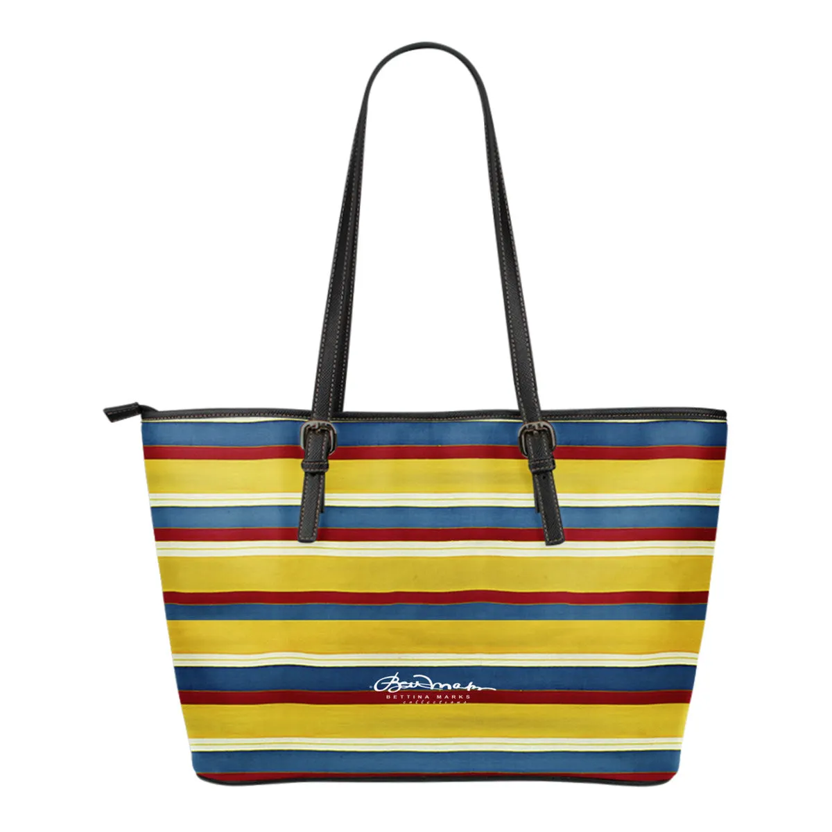 Riviera Stripe Small Tote Bag