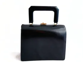 Royal Ternera -  Classic Elegance - Stunning 60s  vintage leather bag by Royal Ternera Rare 1960s Vintage Leather Handbag