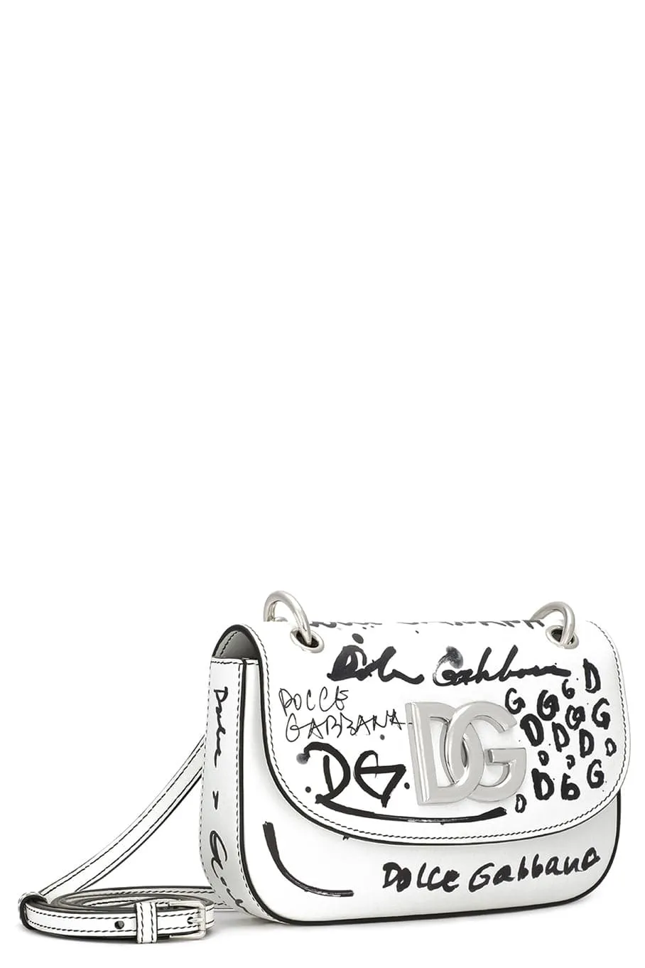Small DG Graffiti Crossbody Bag
