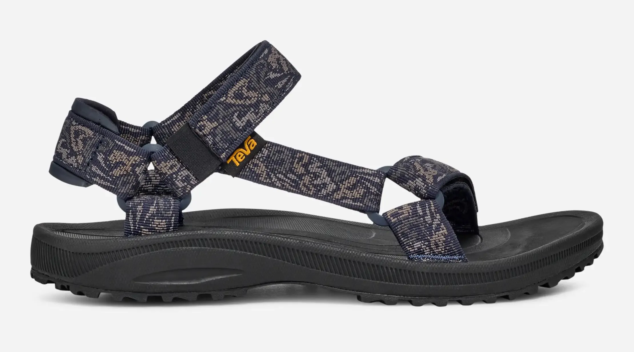 Teva Men's Winsted Sandals Dissolving Shapes Total Eclipse 1017419-DVN