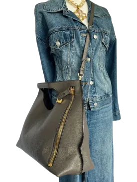 TOM FORD Alix Padlock Zip Tote