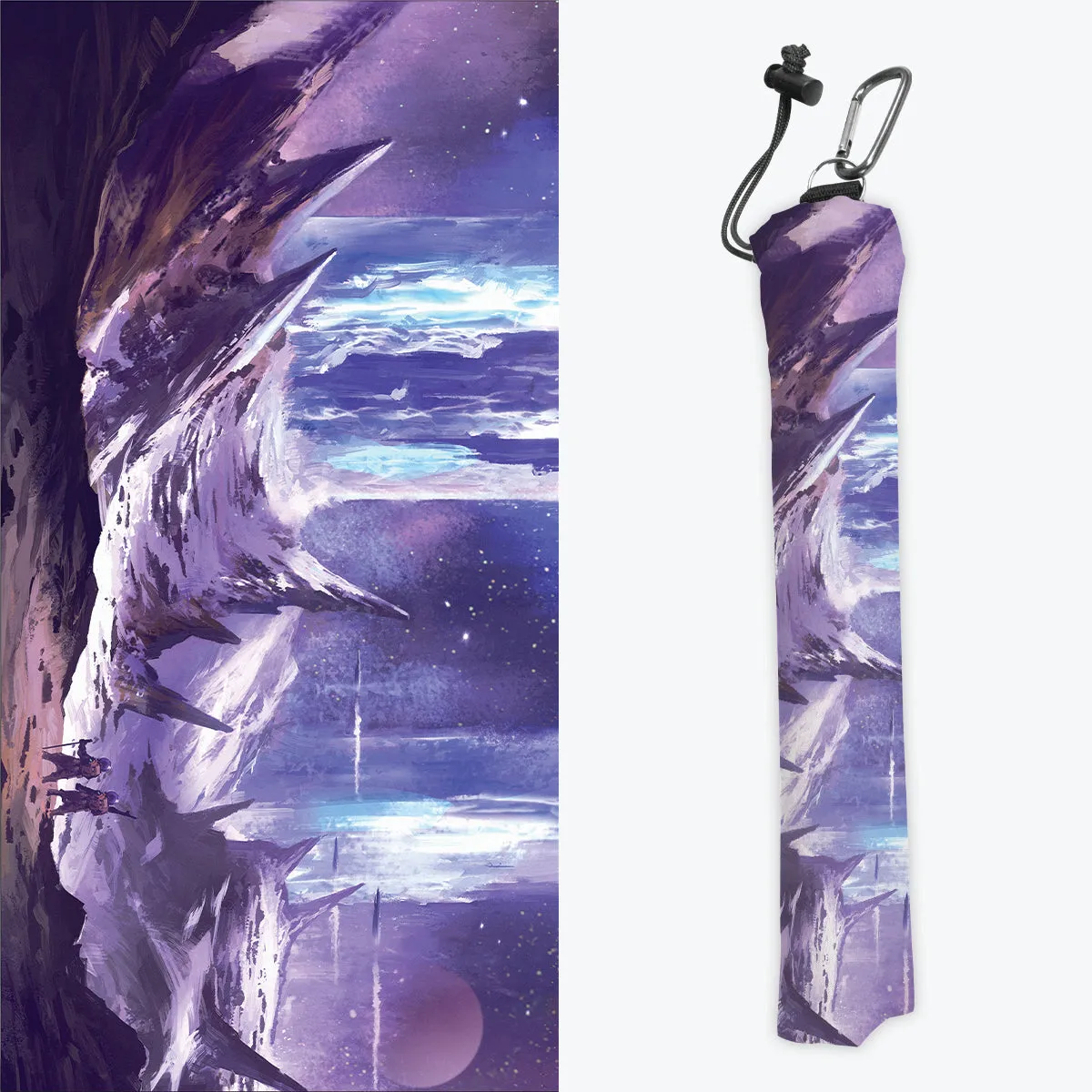 Unexplored Ice Mountain Playmat Bag