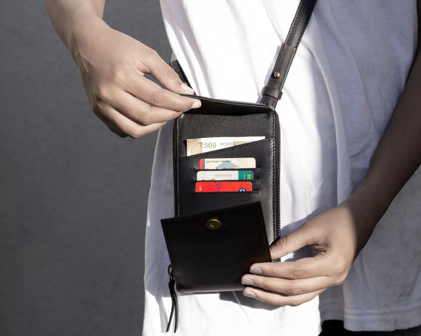 Urban Crossbody Sling - Black