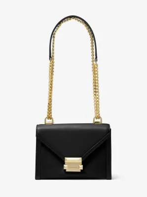 Whitney Small Leather Convertible Shoulder Bag